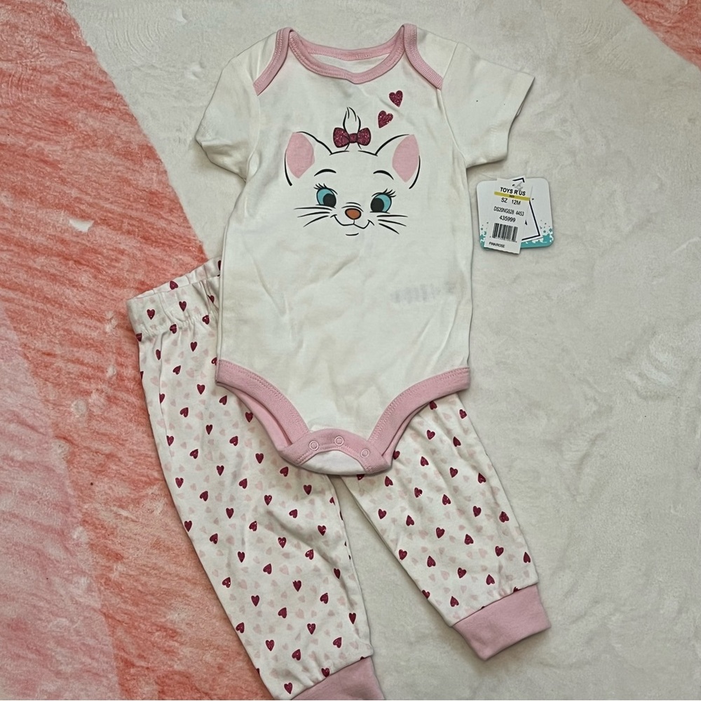 Disney Aristocats Bodysuit and Pants
